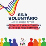 Seja voluntário Cores